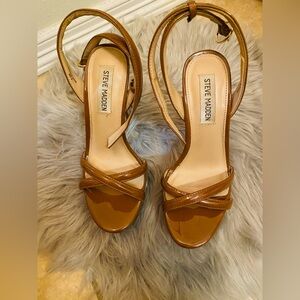 Steve Madden Women's Brown Strappy Heels
